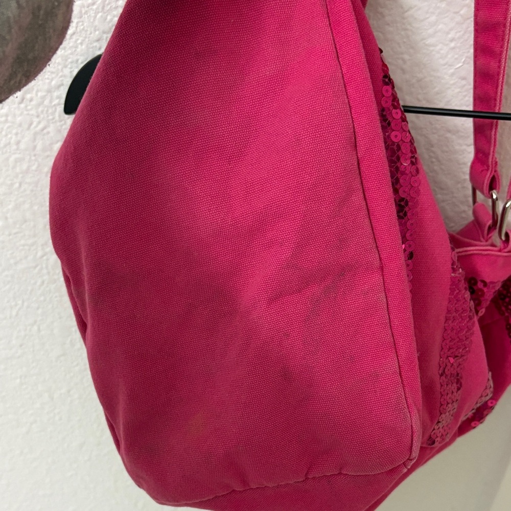 Victoria's Secret Fuchsia Sequin Tote - Picture 5 of 6